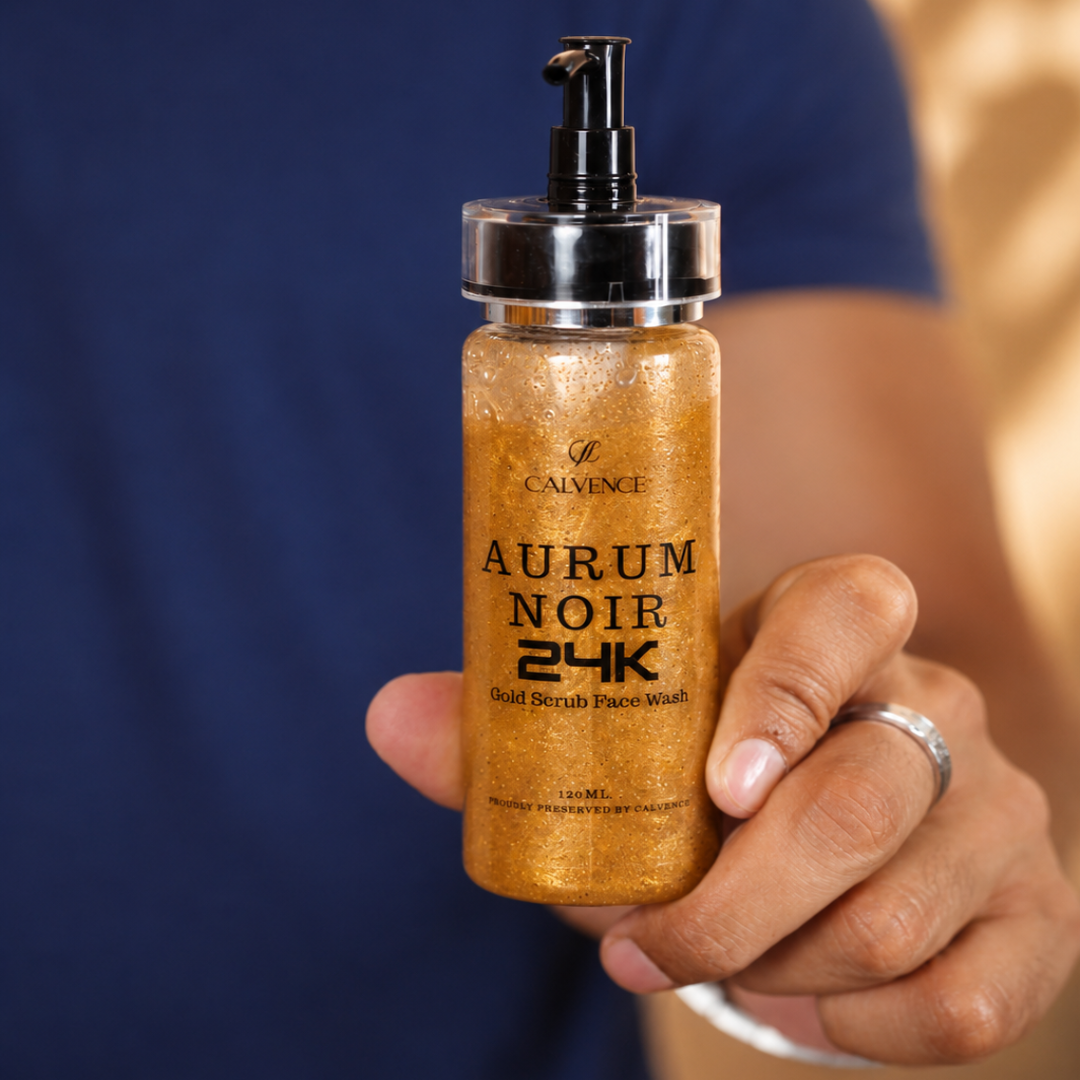 Aurum Noir 24K Gold Face Scrub